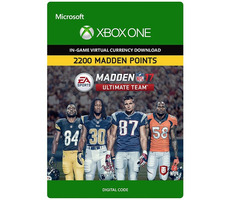 XONE Madden NFL 17: MUT 2200 Madden Points / Elektronická licence / Herní měna