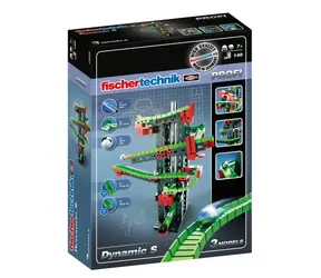 Fischertechnik Profi Dynamic S / Kuličková dráha / od 7 let / 3 modely / 140 dílů