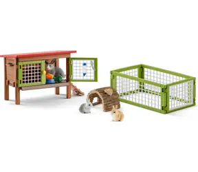 Schleich Farm World 42420 Králíkárna / od 3 let / 8 figurek