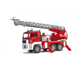 Bruder 2771 Nákladní auto MAN s požárním žebříkem a sirénou / 1:16 / od 4 let