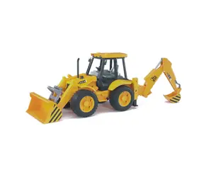 Bruder 02428 Traktor JCB 4CX s čelním nakladačem a lžící / 1:16 / od 3 let