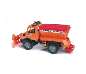 Bruder 02572 Sypač MB Unimog s radlicí / 1:16 / od 4 let