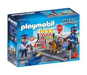 Playmobil® City Action 6878 Policejní zátaras silniční kontrola /od 4 let