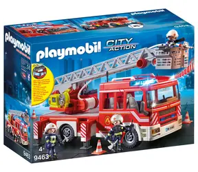 Playmobil® City Action 9463 Hasičské auto se žebříkem /od 4 let