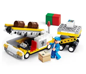 Sluban Letiště M38-B0369 Nakladač zavazadel / LEGO - kompatibilní / Počet figurek|dílků: 1|222 / od 6 let