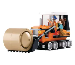 Sluban Town Farma M38-B0558 Buldozer / LEGO - kompatibilní / Počet figurek|dílků: 2|229 / od 6 let