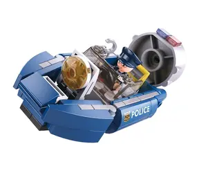 Sluban Policie M38-B0638A Vznášedlo / LEGO - kompatibilní / Počet figurek|dílků: 1|74 / od 6 let