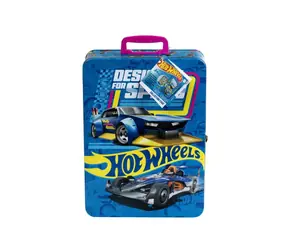 Theo Klein 2881 Hot Wheels Sběratelský kufřík velký / pro 50 autíček / od 3 let