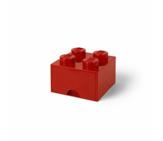 Room Copenhagen 40051730  Úložný box s šuplíkem 250x250x180mm - červená