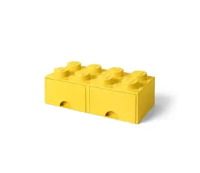 LEGO® Storage 40061732 Brick Drawer 8 žlutá / Úložný box s šuplíkem / 250 x 500 x 180mm