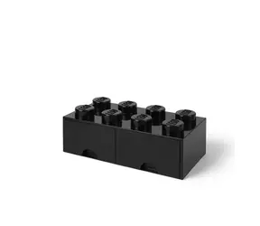 LEGO® Storage 40061733 Úložný box s šuplíkem 250x500x180mm - černá