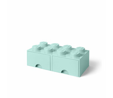 Room Copenhagen 40061742  Úložný box s šuplíkem 250x500x180mm - aqua