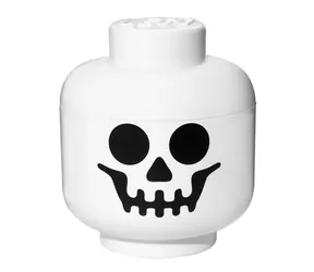 LEGO® Storage 40311728 Storage Head Skeleton malá / Úložná hlava – Skeleton / 160 x 160 x 195 mm