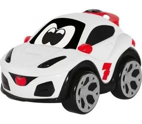 Chicco Rocky Crossover Car bílá / auto na dálkové ovládání / napájení 4x AA + 2x AAA / od 2 let