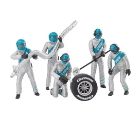 Carrera 21133 EVO | D132 | D124 - Figurky - Mechanici bílo-modrá
