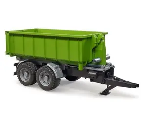 Bruder 02035 Zelený vůz se sklápěcím kontejnerem / 1:16 / 3+