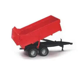 Bruder 02211 Valník s automatickou zadní stěnou červený / 1:16 / 3+