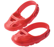 BIG Shoe Care Chrániče bot - červená / protiskluzové / nešpinící / velikost 21-27 / od 1 roku