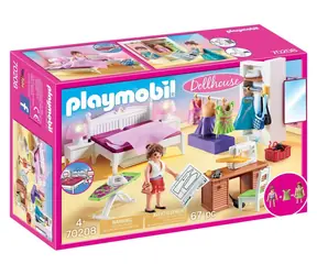 Playmobil® Dollhouse 70208 Ložnice s šicím strojem /od 4 let