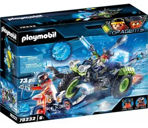 Playmobil® Top Agents 70232 ARCTIC REBELS Ledová tříkolka /od 4 let