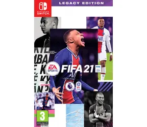 Switch FIFA 21 Legacy Edition / Sportovní / Angličtina / od 3 let / Hra pro Nintendo Switch