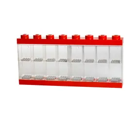 LEGO® Storage 40660001 Minifiguren Display Case 16 červená / sběratelská skříňka na 16 minifigurek