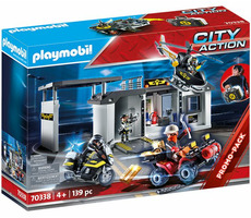 Playmobil® City Action 70338 Velká přenosná centrála speciální jednotky /od 4 let