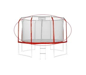 Marimex sada krytu pružin a rukávů pro trampolínu 366 cm - červená