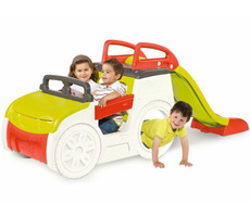 Smoby Prolézačka auta Adventure Car se skluzavkou / od 2 let