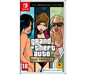 Switch Grand Theft Auto: The Trilogy - The Def.Ed. / Akční / Angličtina / od 18 let / Hra pro Nintendo Switch