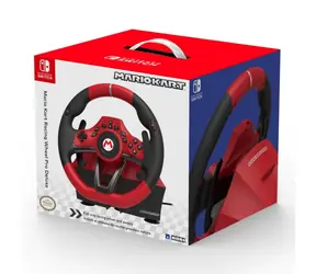 HORI Mario Kart Racing Wheel Pro Deluxe černo-červená