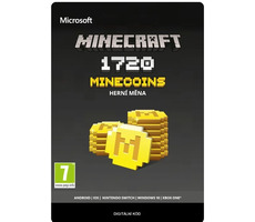 XONE Minecraft - Virtuální měna - 1720 mincí / Elektronická licence / Herní měna