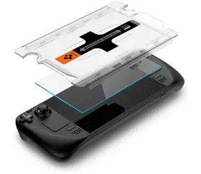 Spigen Glass tR EZ Fit ochranné sklo pro Steam Deck