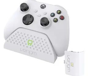 Venom VS2870 bílá / Dokovací stanice pro Xbox S/X/One ovladač / 850mAh baterie