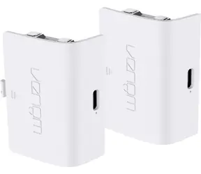 Venom VS2872 2ks bílá / Baterie pro Xbox S/X/One ovladač / 2x 850mAh