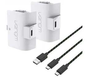 Venom VS2874 2ks bílá / Baterie pro Xbox S/X/One ovladač / 2x 1100mAh