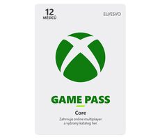 Microsoft Game Pass Core 12m / přístup na 12 měsíců / elektronická licence