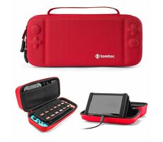 tomtoc Cestovní pouzdro pro Nintendo Switch červená
