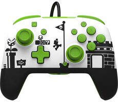 PDP Nintendo Switch Controller - Retro Mario / Herní ovladač / drátový / USB / 3.0m / Nintendo Switch