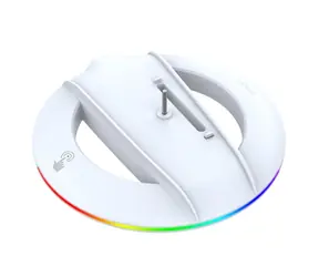 iPega P5S025S Vertikální Stojan s RGB pro PS5 Slim bílá