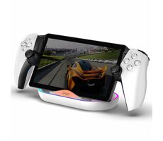 iPega P5P02 Charger Dock s RGB pro Playstation Portal Remote Player bílá