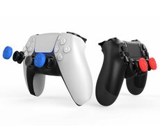 iPega P5029 Silikonové Krytky Ovládacích Páček pro PS5/PS4 4ks červená/modrá