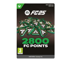 XSX EA SPORTS FC 25: 2800 bodů / El. licence / Sportovní / Angličtina / od 3 let / DLC pro Xbox Series