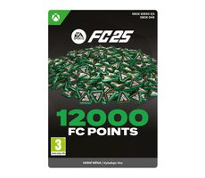 XSX EA SPORTS FC 25: 12000 bodů / El. licence / Sportovní / Angličtina / od 3 let / DLC pro Xbox Series
