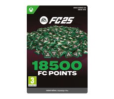 XSX EA SPORTS FC 25: 18500 bodů / El. licence / Sportovní / Angličtina / od 3 let / DLC pro Xbox Series