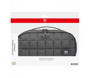 HORI Switch 2 Puff Pouch černá / ochranný obal pro Nintendo Switch 2