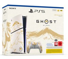 PlayStation 5 D chassis (Slim) - Ghost of Yotei (Gold Limited Edition)
