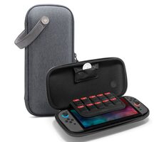 Spigen Klasden Pouch Pouzdro pro Nintendo Switch 2 šedá