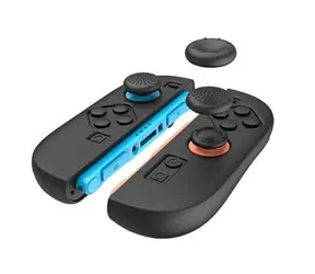 iPega SW2083A Silikonové Krytky JoyCon Ovladače pro Nintendo Switch 2 černá