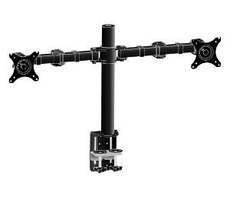 IIYAMA DS1002C-B1 držák na 2 monitory / VESA 75 a 100 / pivot / černá